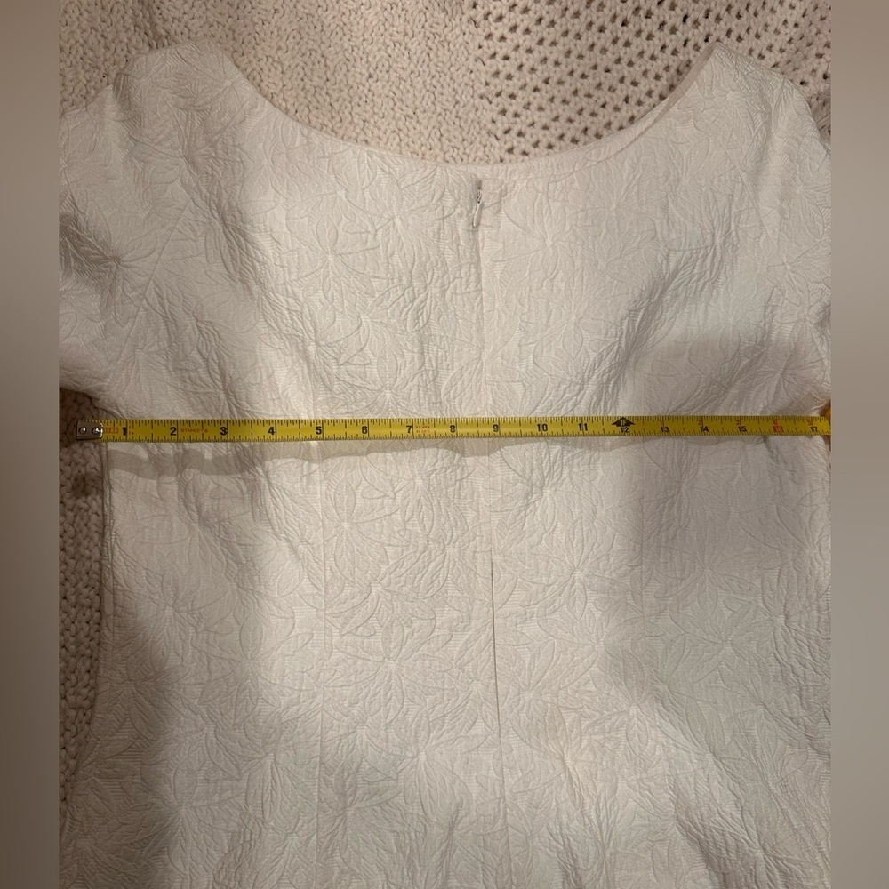CENIA NEW YOUK SIZE 10 women’s Elegant White Dress - Picture 4 of 11